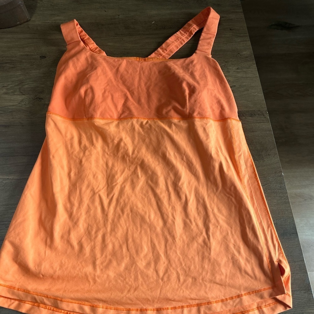lululemon athletica Orange Camisole